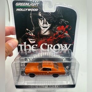 GREENLIGHT 1:64 1971 CHEVROLET MONTE CARLO HOLLYWOOD 43 THE CROW GL62040-B